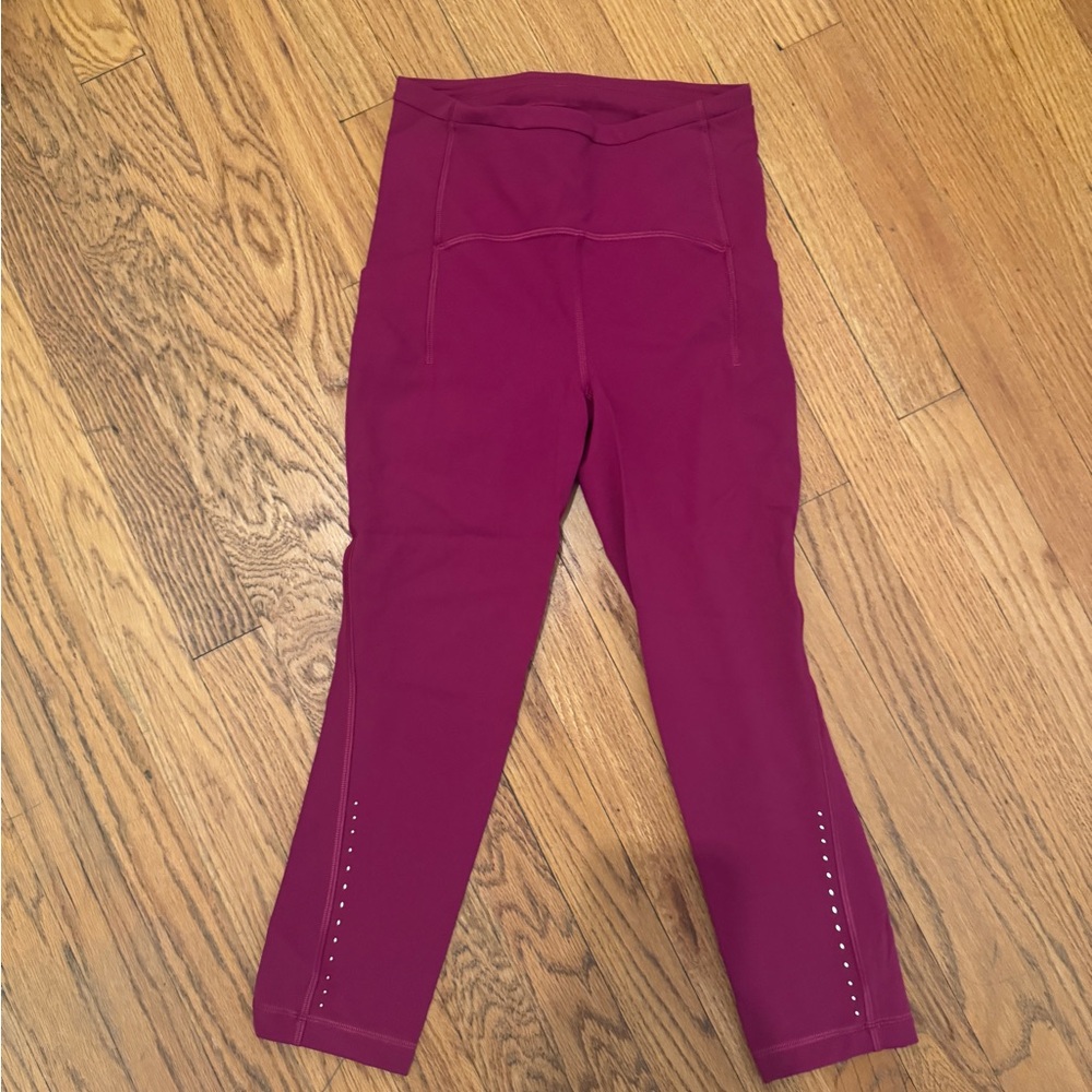 lululemon athletica Magenta Leggings